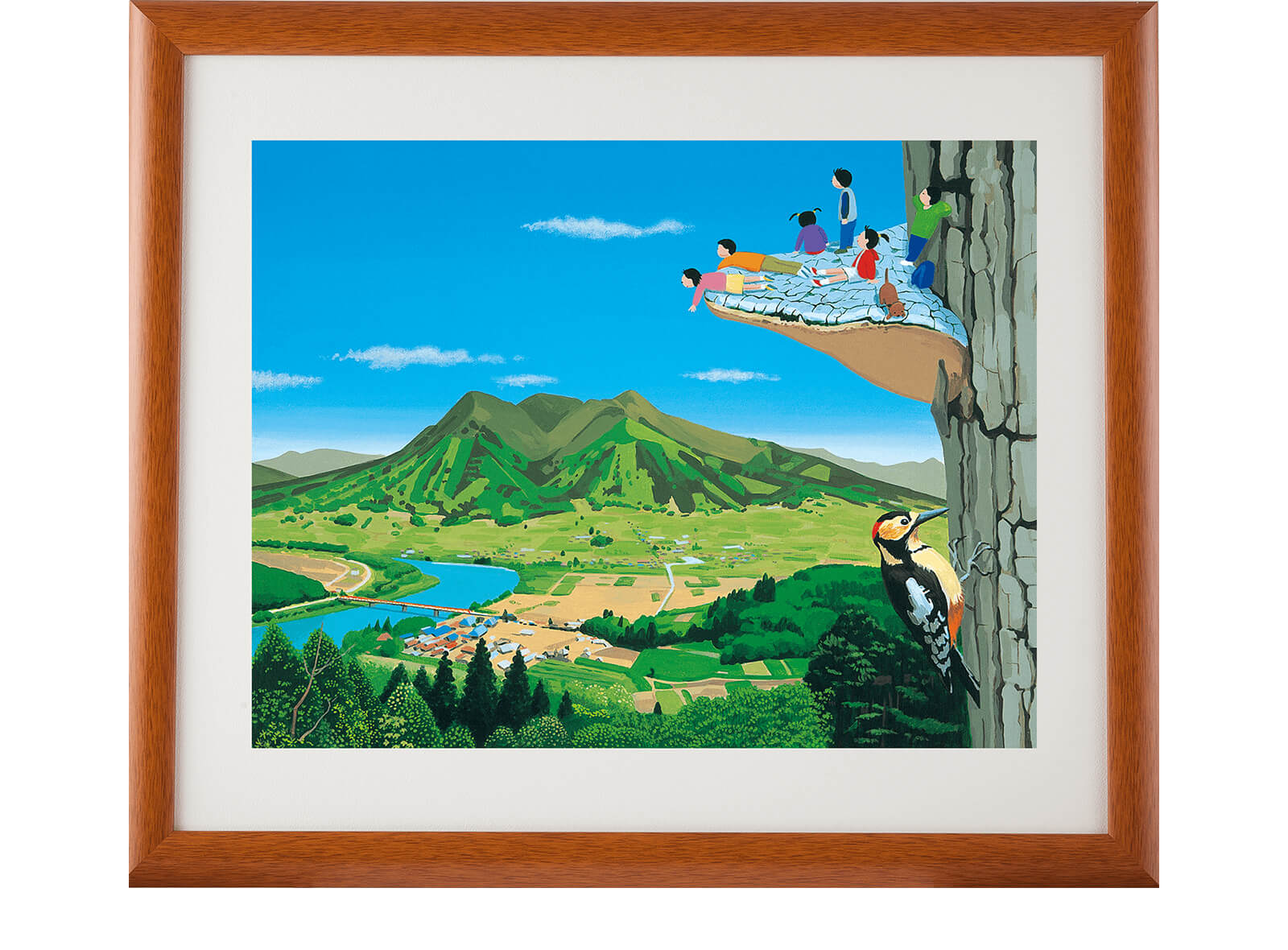 キツツキの秘密 F6号 - 藤岡 牧夫｜Fujioka Makio